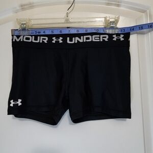 Under Armour Black Heat Gear Compression Shorts